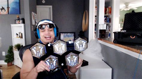 Riot Games sends Tyler1 a custom gift for hitting Challenger in all .